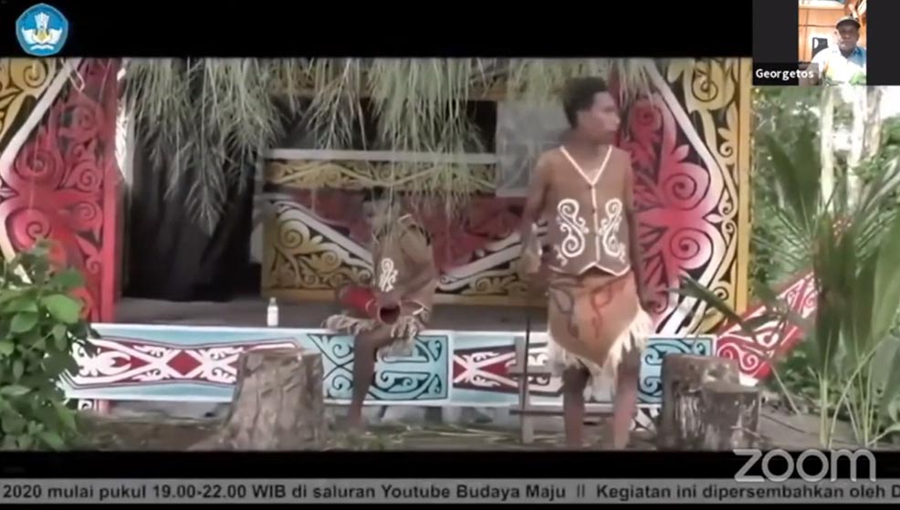 MAC UI dan Ditjen Kebudayaan Pentaskan Seni Sarandaro Papua Barat